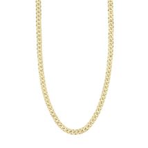 Pilgrim Gold Plated Heat Recycled Chain Necklace - Gold