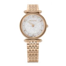 Swarovski Crystalline Wonder Rose Gold Metal Watch