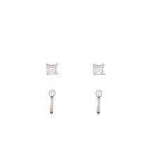 Kate Spade New York Silver Crystal Stud and Huggie Set - Gold