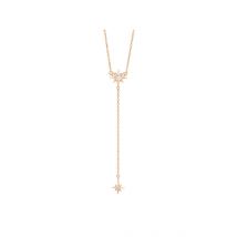 Over & Over Gold North Star Long Necklace - Gold