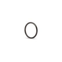 Over & Over Stainless Steel Black Nose Ring - Black