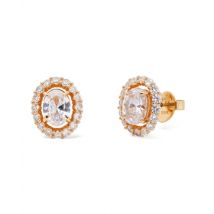 Kate Spade New York Gold Horizontal Oval Halo Studs - Gold