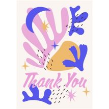 Argento Thank You Card - Multi-colour