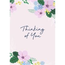 Argento Thinking Of You Card - Purple
