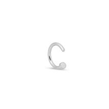 Over & Over Stainless Steel Silver Open Nose Ring - Silver