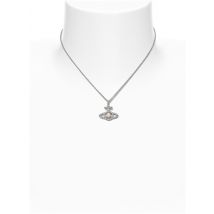 Vivienne Westwood Silver + Pearl Olympia Necklace - Silver