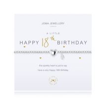 Joma A Little Happy 18th Birthday Bracelet - Adjustable