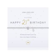 Joma A Little Happy 21st Brithday Bracelet - Adjustable