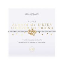 Joma A Little Always My Sister Forever My Friend Bracelet - Adjustable