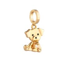 Rebecca Gold Dog Charm - Gold