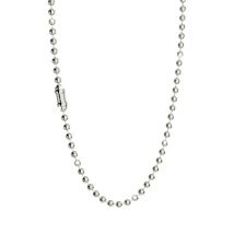 Rebecca Silver Ball Necklace 45 cm