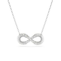 Swarovski Hyperbola Infinity Rhodium Plated Necklace