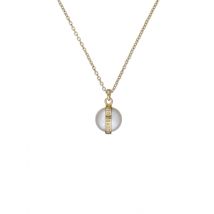 Ted Baker Perreti Gold Pearl Orbit Necklace - 49cm