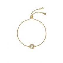 Ted Baker Soleta Gold Solitaire Sparkle Halo Bracelet - Adjustable