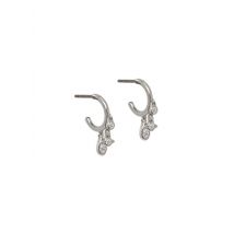 Vivienne Westwood Silver CA Gale Hoop Earrings - Silver