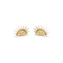 Olivia Burton Celestial Sun Gold IP Stud Earrings