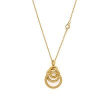 Olivia Burton Encircle Gold IP Pendant Necklace