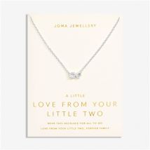 Joma A Little Love From Your Little Two Necklace - Silver