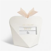 Joma Boxed Heart Beautiful Bride Bracelet - Silver