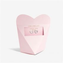 Joma Boxed Love you Mum Heart Studs - Silver