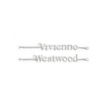 Vivienne Westwood Silver Raimunda Twin Logo Bracelets - Silver