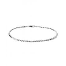 PDPAOLA Silver Serpentine Chain Bracelet - Silver
