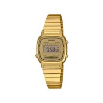 Casio Casio Vintage LA670WEGA-9EF Gold Stainless Steel Bracelet Digital Watch