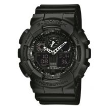 Casio Casio G-Shock GA-100-1A1ER Black Resin Strap Combi Watch