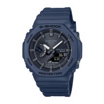 Casio Casio G-Shock GA-B2100-2AER Blue Resin Strap Bluetooth Solar Combination Watch