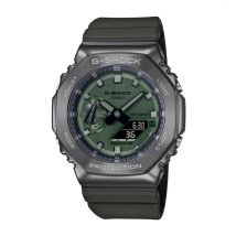 Casio Casio G-Shock GM-2100B-3AER Octagon Steel Bezel Green Combination Watch