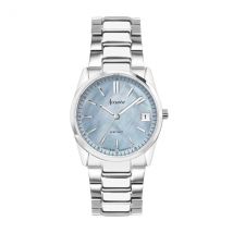Accurist Women's Everyday Blue Dial Watch - Silver