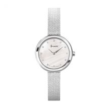 Accurist Women's Jewellery Silver and Mother of Pearl Watch - Silver