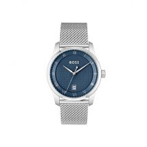 Boss Principle Mesh Strap Blue Watch