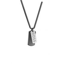 Boss Devon Black IP Necklace