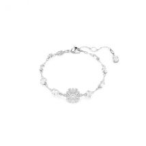 Swarovski Idyllia Rhodium Plated Mixed Cuts Snowflake Bracelet