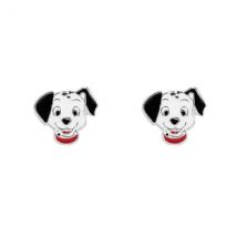 Disney 101 Dalmatians Enamel Earrings - Silver