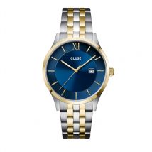 CLUSE Gold Mix Aravis Blue Dial Watch - Gold