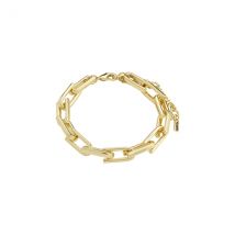 Pilgrim Gold Stay Links Recycled Bracelet - Gold