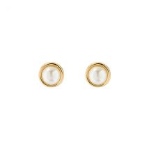 Ted Baker Gold Sinaa Pearl Stud Earrings - Gold