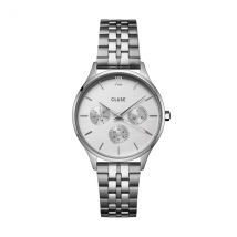 CLUSE Silver Minuit Multifunction Watch - Silver