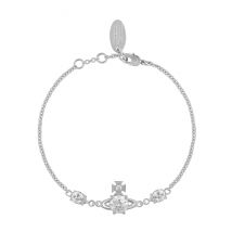 Vivienne Westwood Silver Joaquina Crystal Orb Bracelet - Silver