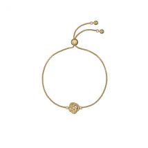 Ted Baker Gold Florina Crystal Flower Slide Bracelet - Gold