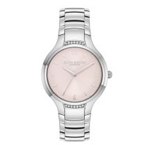Olivia Burton Lea Silver and Pink Watch