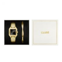 CLUSE Gold Petite Gracieuse Black Twist Bracelet Giftbox - Gold