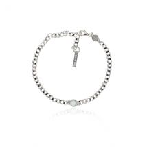 Seek + Find Purpose Silver Opal Bracelet - Silver