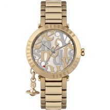 Vivienne Westwood Gold Logo Monogram Orb Bracelet Watch - Gold