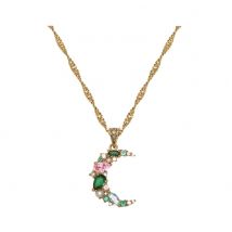 Amelia Scott Gold Celeste Cluster Moon Necklace - Gold