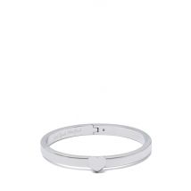 Kate Spade New York Silver Heart You Bangle - Silver
