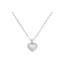 Kate Spade New York Silver Heart You Necklace - Silver
