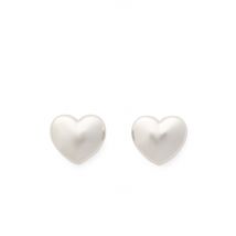 Kate Spade New York Silver Heart You Stud Earrings - Silver